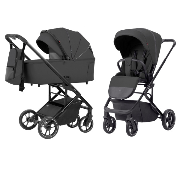 Коляска Carrello Alfa 2в1 дизайн 2024 (Graphite Grey)