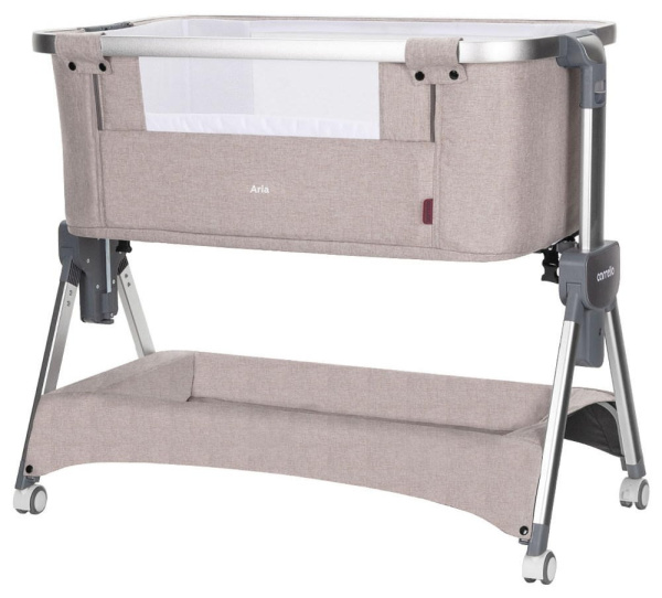 Кроватка-колыбель Carrello Aria 2в1 (Cream Beige)
