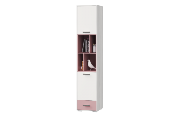Шкаф для книг с дверками и ящиком Лило/Стич (636-0797-11 Лило)