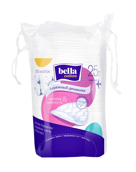 Ватные подушечки Bella Cotton 25шт