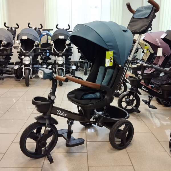 Велосипед трехколесный Luxmom Dalux 3199M (Синий)