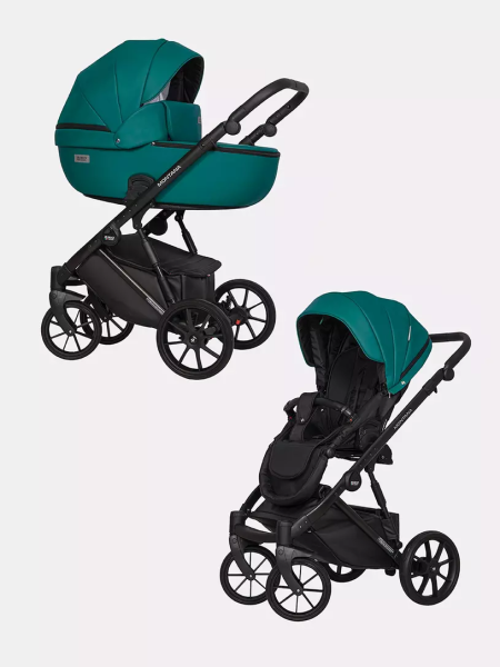 Коляска Riko Basic Montana Ecco 2в1  (13 emerald)