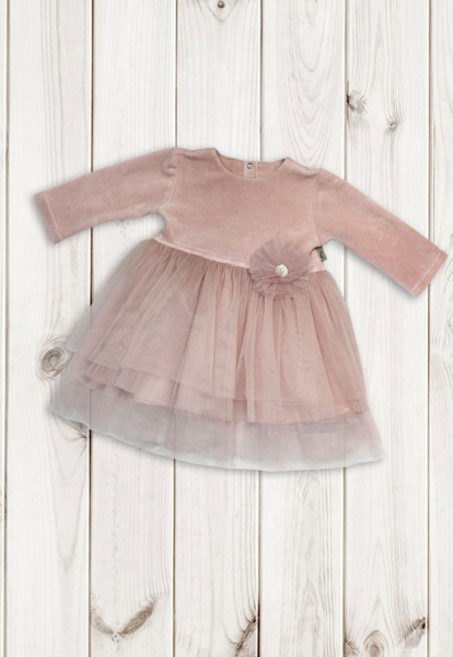 Платье "Милори" ш111/100  (рост80-86розовый)