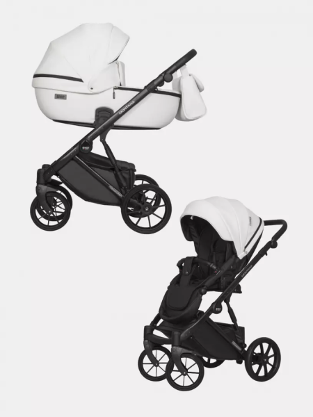 Коляска Riko Basic Montana Ecco 2в1  (11 White (белый))