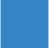 Кровать подростковая Радуга 190х80см без ящика (Белый (кант синий))