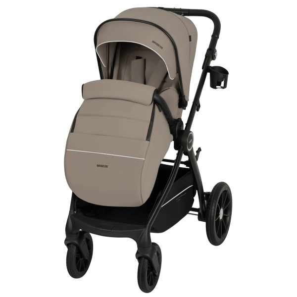 Коляска прогулочная Indigo Breeze (Темно-бежевый)