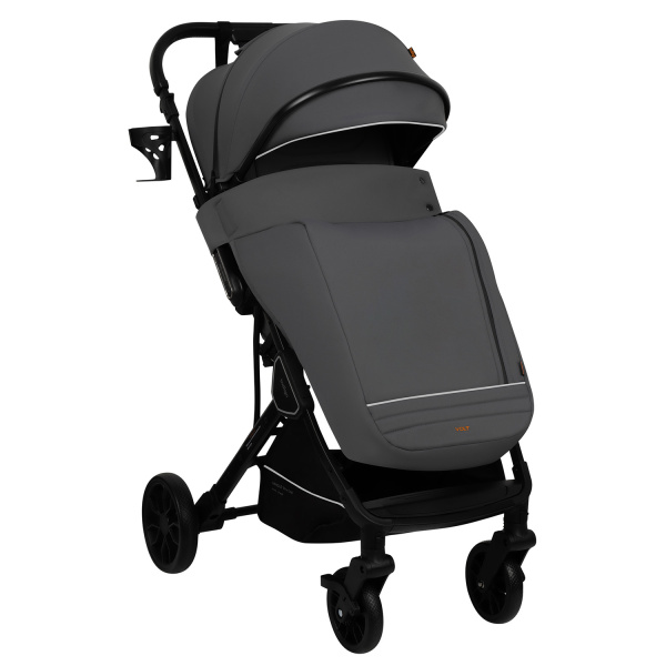 Коляска прогулочная Indigo Volt (Темно-серый)