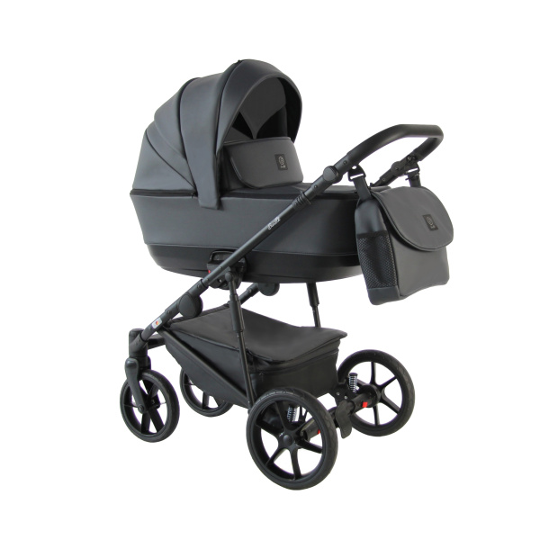 Коляска 3в1 Sevillababy Tisso (TIS-03 серый экокожа)