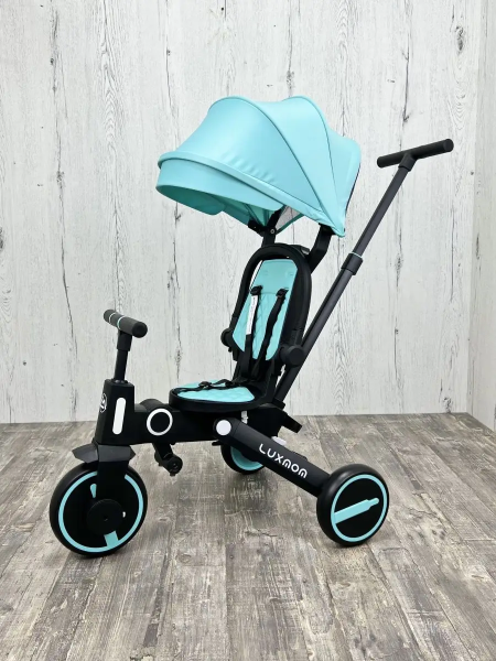 Трехколесный велосипед LuxMom 368 (Синий)