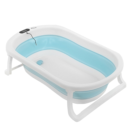 Ванна складная 75 см,встроенный термометр, 75,5*46*21 см PITUSO FG1163 (Blue/Голубой)