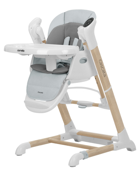 Стульчик-качели Carrello Cascata (Ash Grey Wooden Сенсорный)