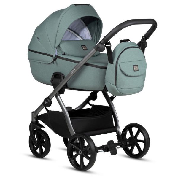 Коляска Tutis Uno 5 + Essential collection 3 в 1 (143 Menta)