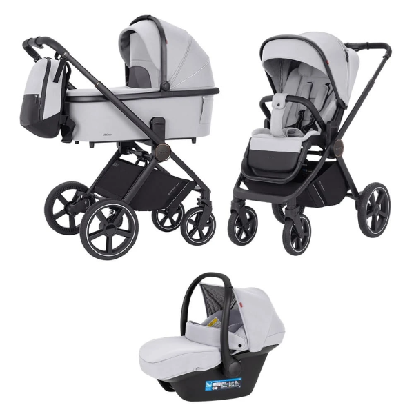 Коляска 3 В 1  Carrello Ultimo  (Arctic Grey)
