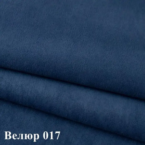 Кровать с мягкой спинкой Софа №9 190х80см ЛДСП (Ясень анкор светлый+ткань №17 синия)