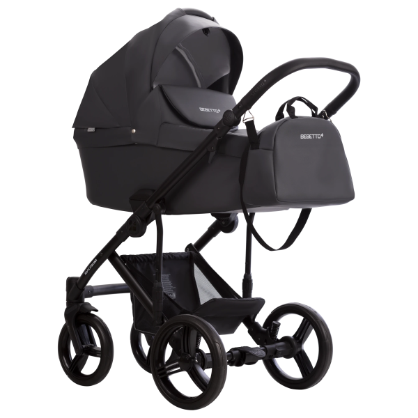 Коляска Bebetto Magnum Light PRO  2в1 (04 т.серая кожа)