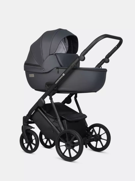 Коляска 2в1 Riko Basic Montana X Ecco (24 Graphite)