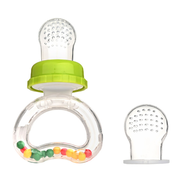 Ниблер с погремушкой Pituso + 2 силиконовые сеточки РАСПРОДАЖА (Green (зеленый))