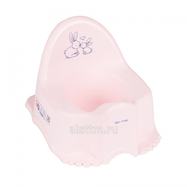 Горшок музыкальный Little Bunnies (Кролики) (Розовый)
