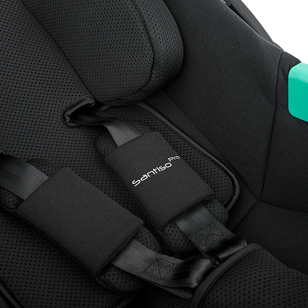 Автолюлька для детей 0-13 кг Santiso Pro Pituso AY377 (Black/Черный (i-Size))