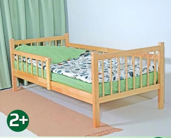 Кровать подростковая "Мир колибри" Софа 160х80    кпс800/1600 (Натуральный)