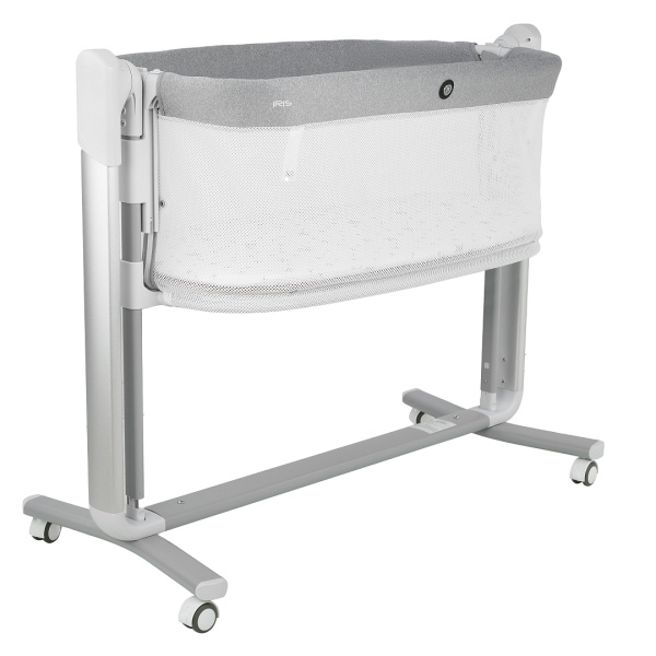 Колыбель Pituso Iris 3в1 на колёсах  (Light Grey/Светло-серый)
