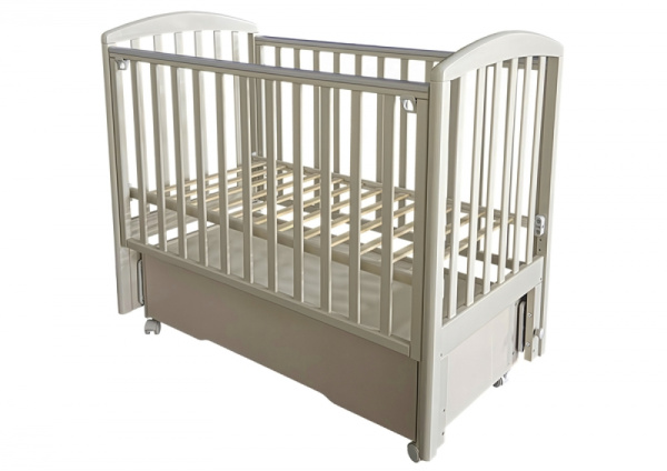 Кроватка Алита 4/6 универсальный маятник, ящик (Кашемир NEW)