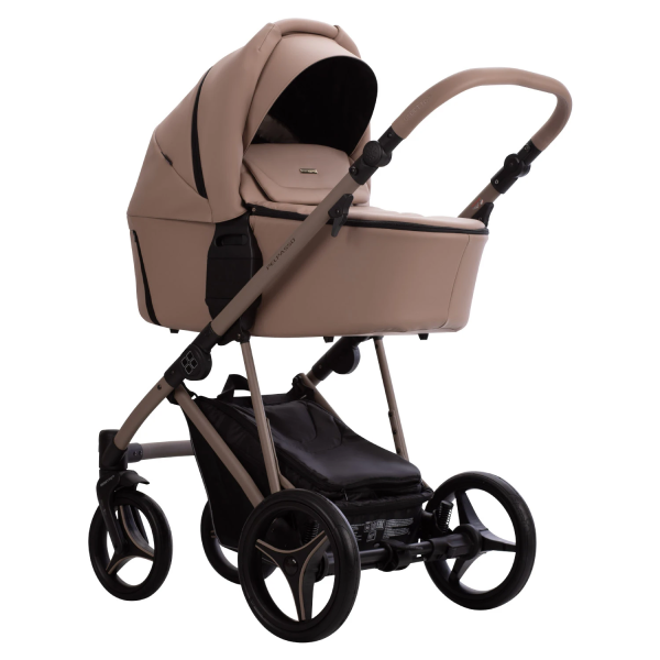 Коляска Bebetto Pelpasso PRO 2в1 (Pro 01 Kaszmir бежевая кожа)