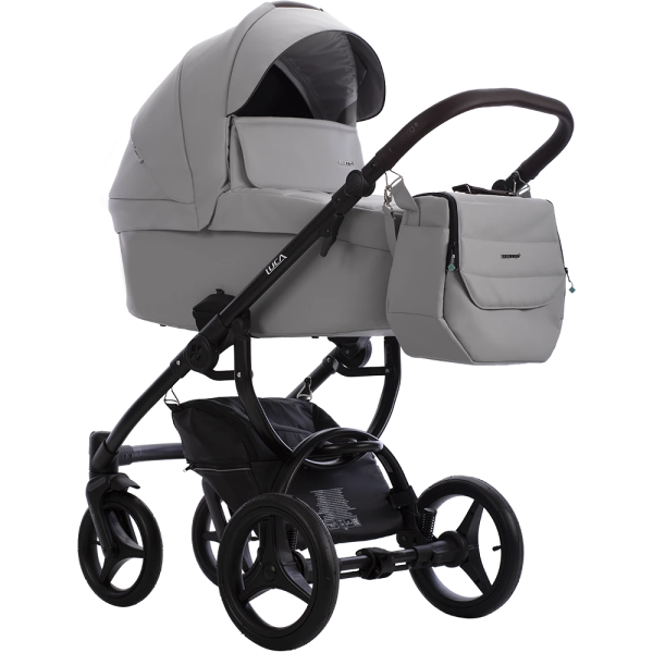 Коляска Bebetto Luca PRO  2в1 (Pro 34 св.серая кожа)