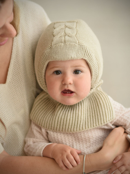 Капор Журавлик (р.38-40песочный)