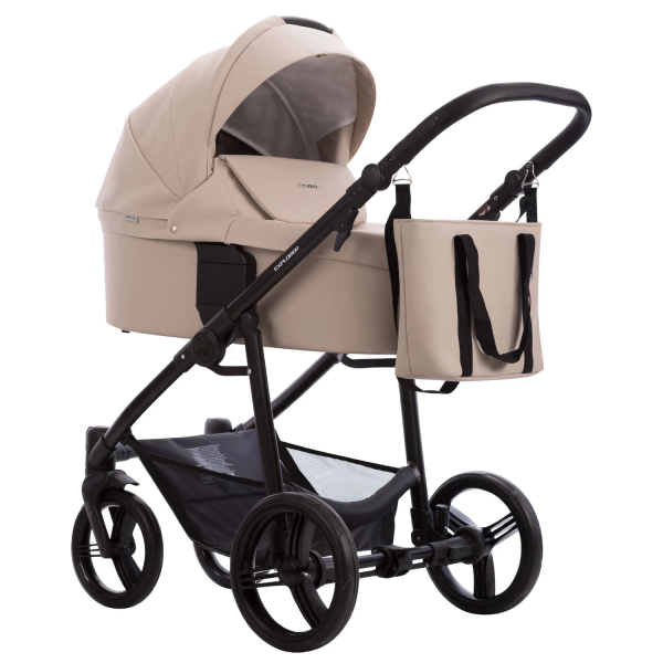 Коляска Bebetto Explorer PRO 2в1 (06 св.бежевая кожа)