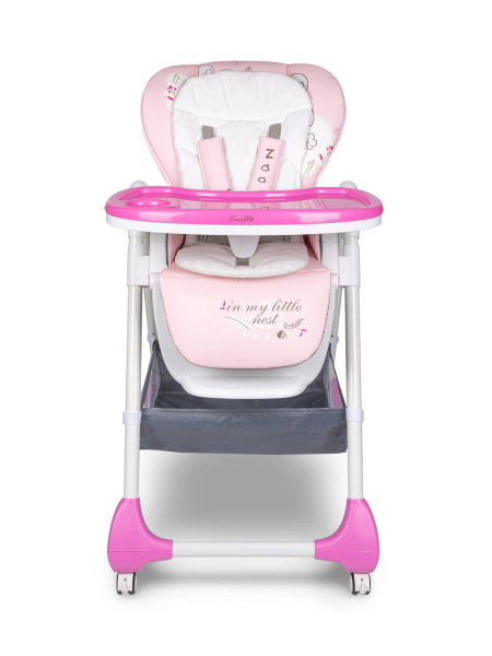 Стул для кормления Sevillababy ZOO (Pink, розовый ,зайчик)