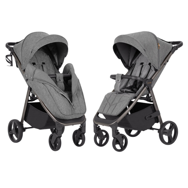 Коляска прогулочная Carrello Bravo (Metal Grey)