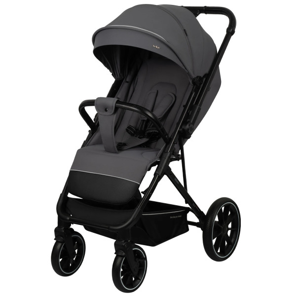Коляска прогулочная Indigo Delta+ (Темно-серый)