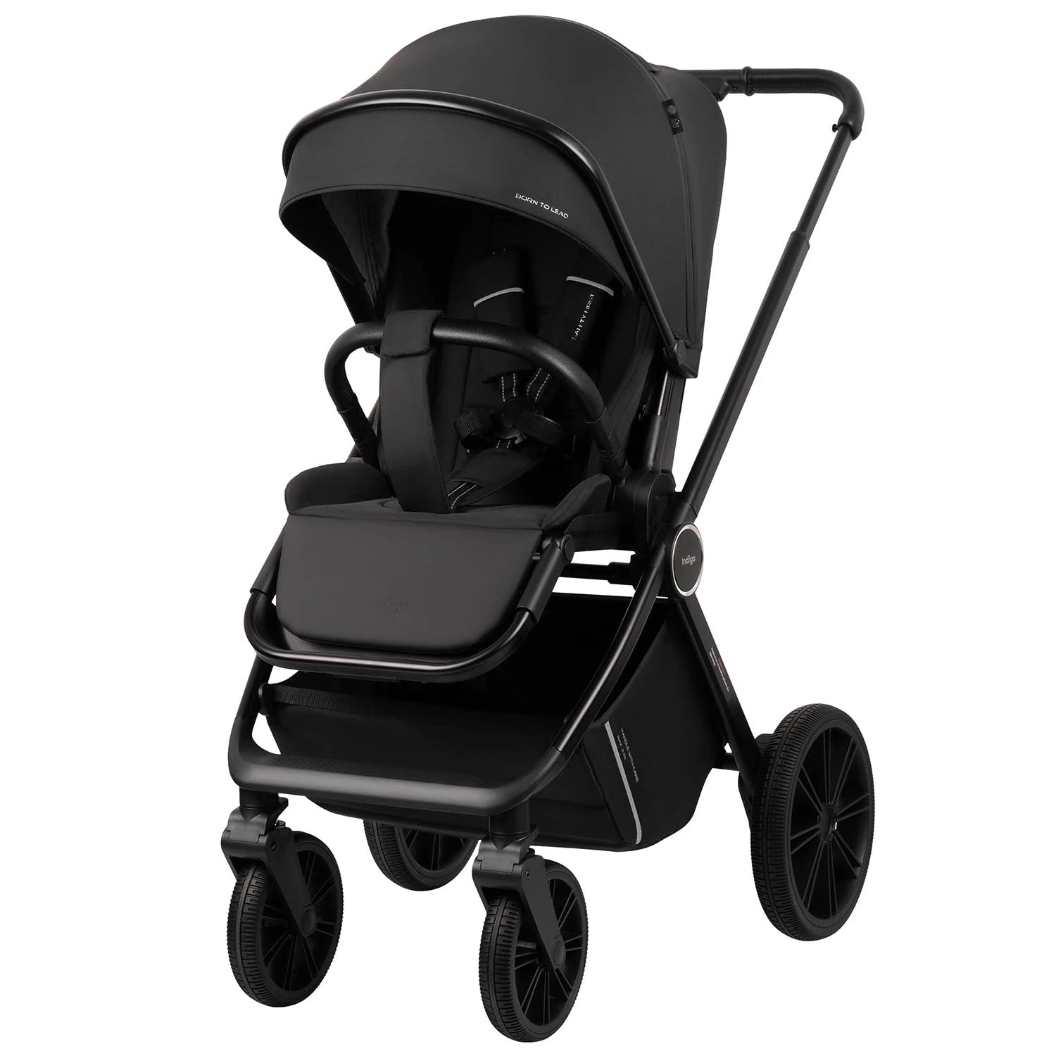 Коляска 2в1 Indigo Sting (Черный) Коляска 2в1 Indigo Sting (Черный)