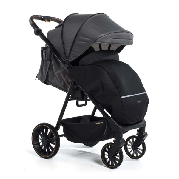 Коляска прогулочная Bebizaro Traveler  (BZBE/02 GRAPHITE)