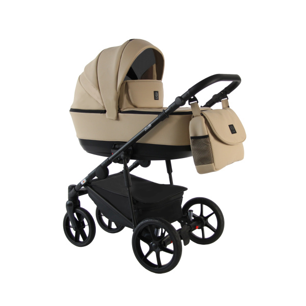 Коляска 3в1 Sevillababy Tisso (TIS-02 бежевый экокожа)
