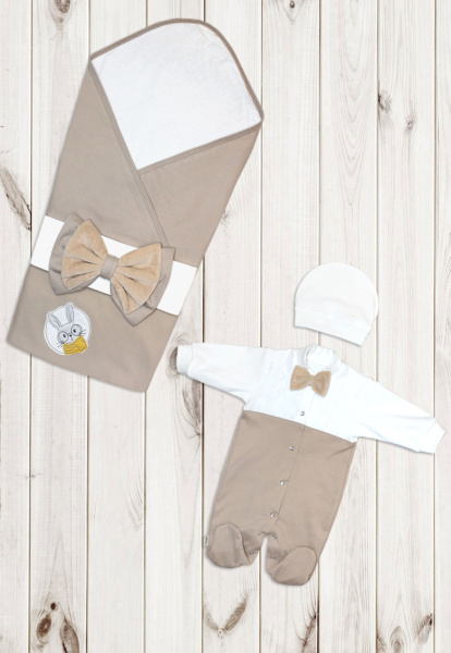 Комплект на выписку КРОЛИК  ш240/22 (Капучино)