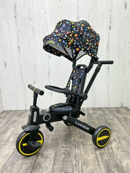 Трехколесный велосипед LuxMom 368 (Желтый)