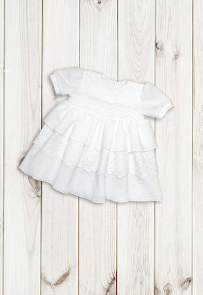 Платье "Валери" ш111/103 (Рост 62-68 Экрю)