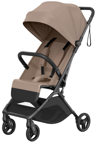 Коляска прогулочная Carrello Solo Carbon (Spring Beige)