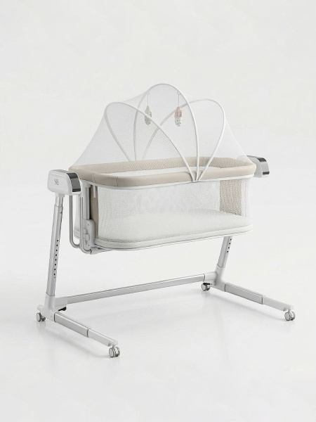 Колыбель приставная Sweet Baby Comfort 00-0003606 (427653 белая/ бежевая)