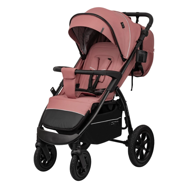 Коляска прогулочная Indigo Epica XL'2025  с сумкой   (Розовый)