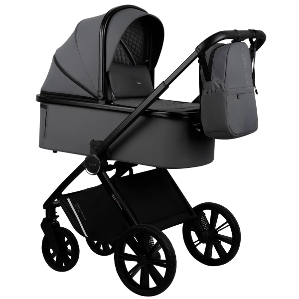 Коляска 2в1 Indigo Sting (темно-серый) Коляска 2в1 Indigo Sting (темно-серый)