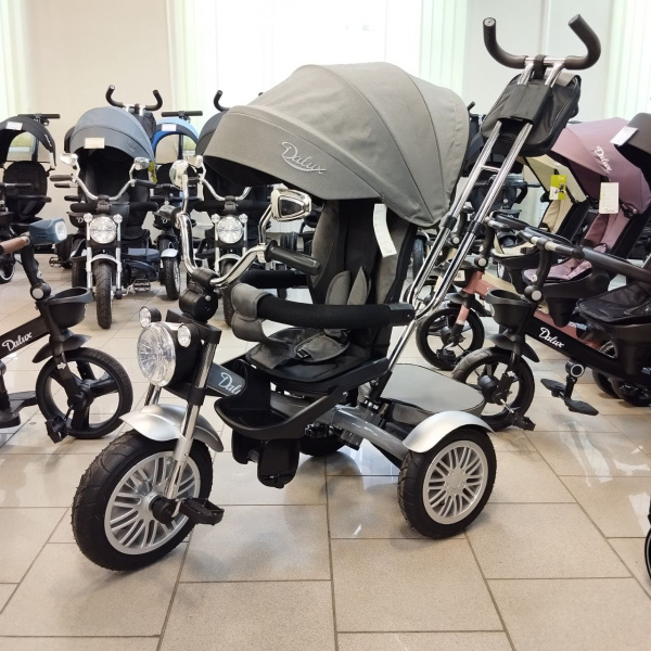 Велосипед трехколесный Luxmom Dalux 3311M (Серый)
