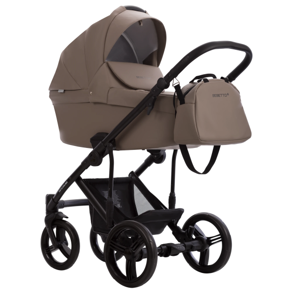 Коляска Bebetto Magnum Light PRO  2в1 (05 т.бежевая кожа)