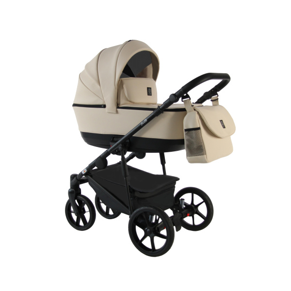 Коляска 3в1 Sevillababy Tisso (TIS-01 св. бежевый экокожа)