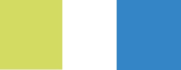 Комод детский с 8-ю ящиками Радуга (Белый+Лайм+Синий)