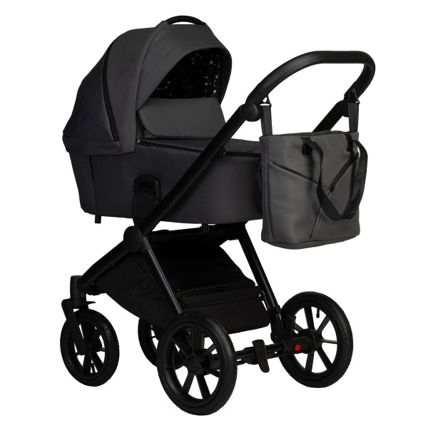 Коляска 2в1 Indigo Solio (So 05 (т.серый))