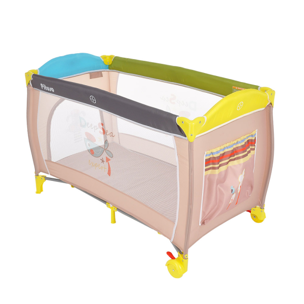 Манеж-кровать Pituso Granada (Beige/Бежевый)