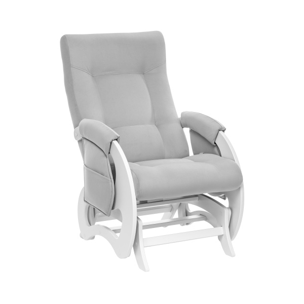 Кресло для кормления Milli Aria с карманами (Молочный дуб/ткань Velutto 51)